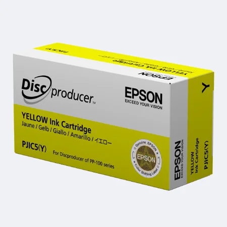 Epson pjic5 pjic7 Geel - pjic5 pjic7 geel inkt cartridge C13S020692 / C13S020451 epson discproducers robots